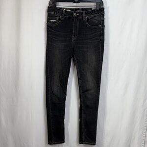 📣 Nevada Washed Black Skinny Jeans